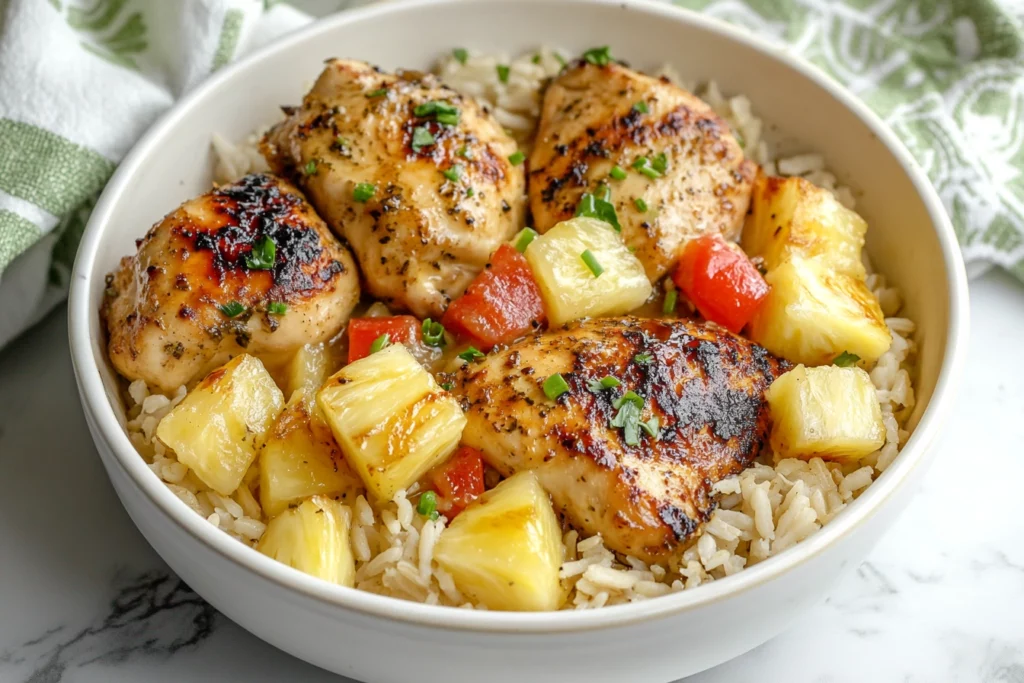 Pineapple Chicken And Rice