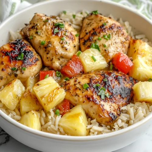 Pineapple Chicken And Rice