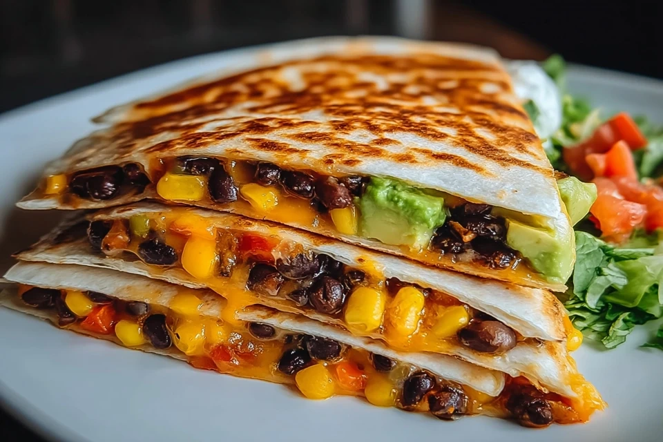 Black Bean Veggie Quesadilla2
