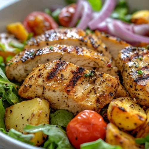 Grilled Chicken Sweet Potato Bowl: A Nourishing, High-Protein Dinner Idea 3 Chicken Sweet Potato Bowl