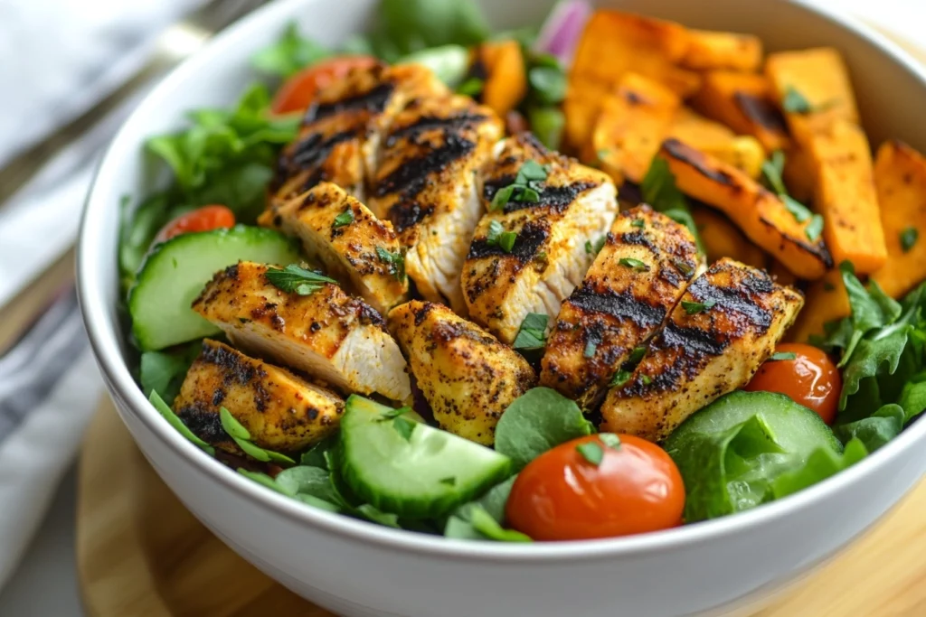 Grilled Chicken Sweet Potato Bowl: A Nourishing, High-Protein Dinner Idea 1 Chicken Sweet Potato Bowl1