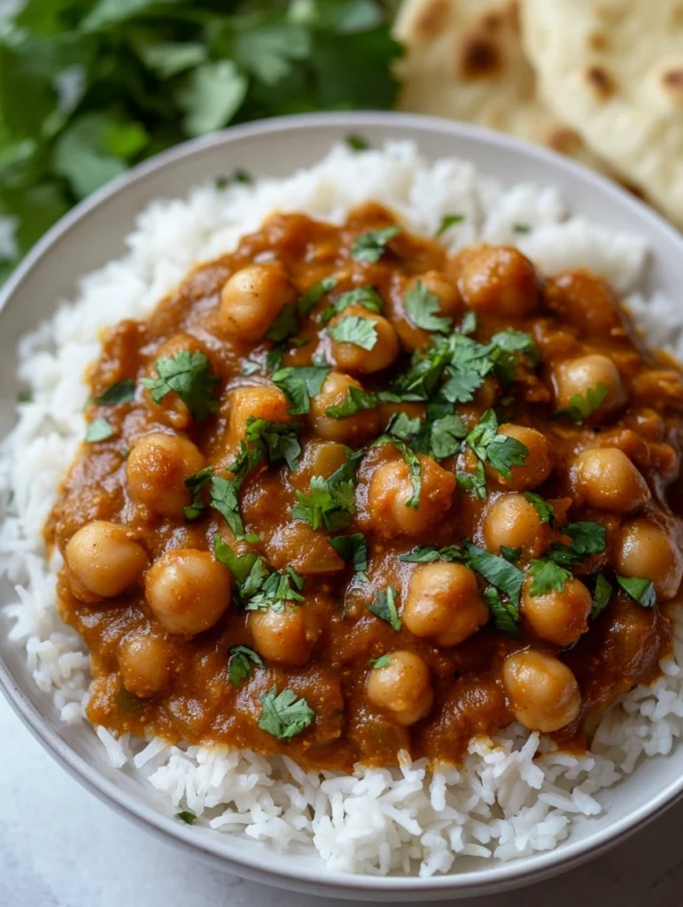 High-Protein Vegan Chana Masala – Easy Chickpea Curry 1 High-Protein Vegan Chana Masala1