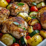 Mediterranean Chicken &Amp; Zucchini