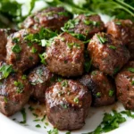 Slow Cooker Garlic Butter Beef Bites