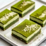 Vegan Matcha Twix Bars
