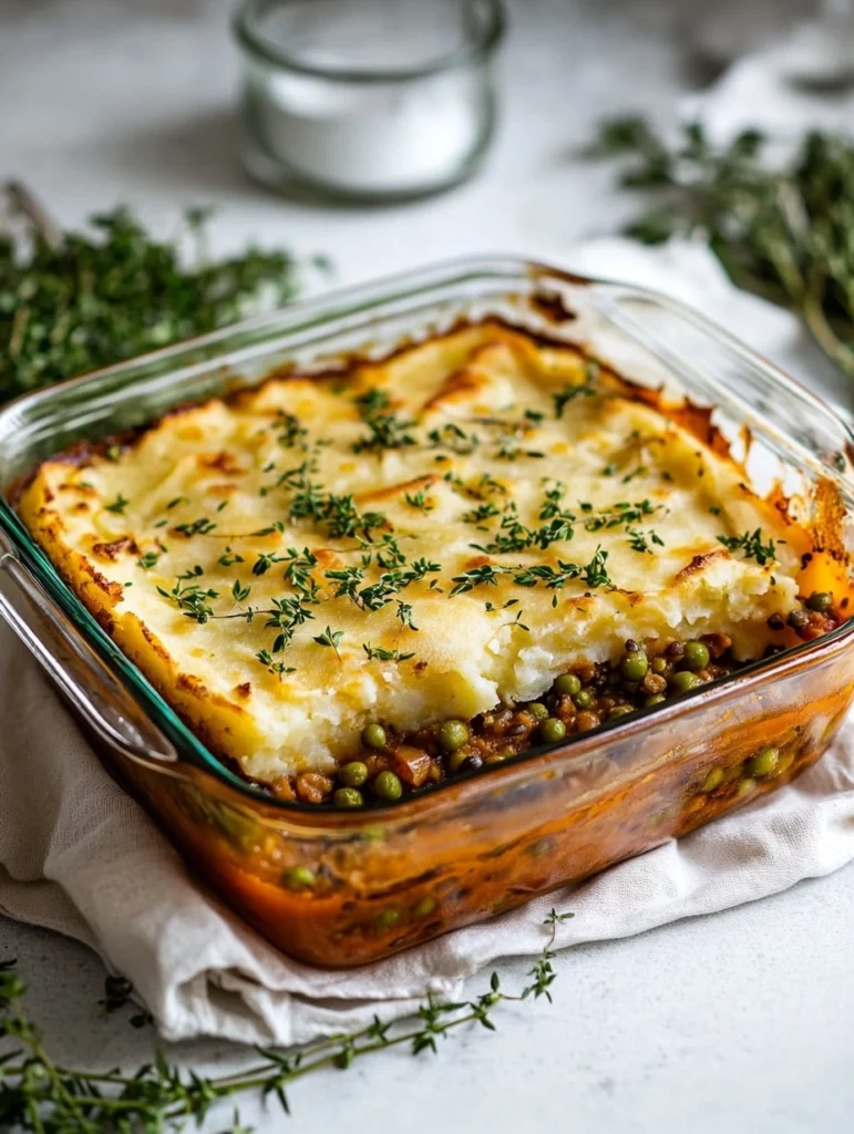 Vegan Shepherd’s Pie – Cozy Meatless Comfort Food Recipe 1 Vegan Shepherd’s Pie1
