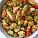 Chicken Zucchini Stir Fry