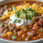 Keto Taco Soup