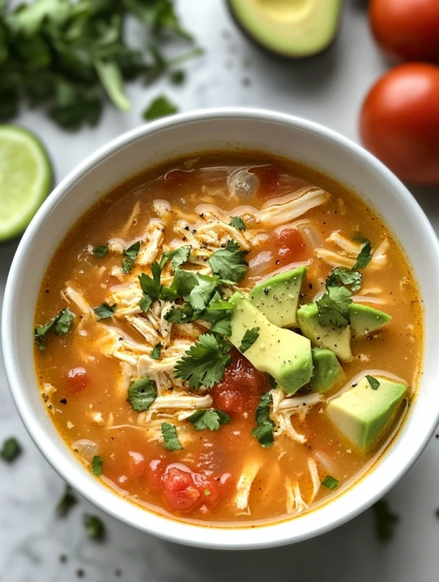 Low Carb Chicken Tortilla Soup1