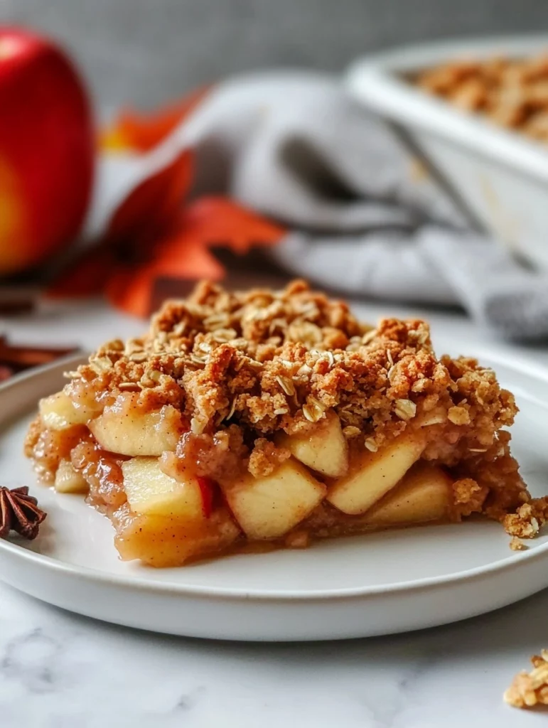 Protein Apple Crumble – High-Protein Vegan Fall Dessert 1 Protein Apple Crumble1