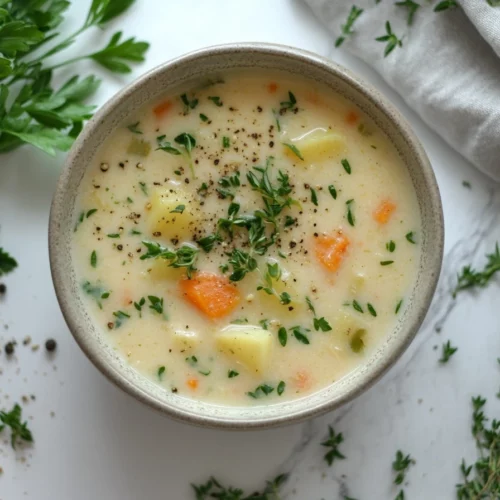 Best Vegetarian Potato Soup – Creamy, Hearty &Amp; Full Of Flavor 2 Vegetarian Potato Soup