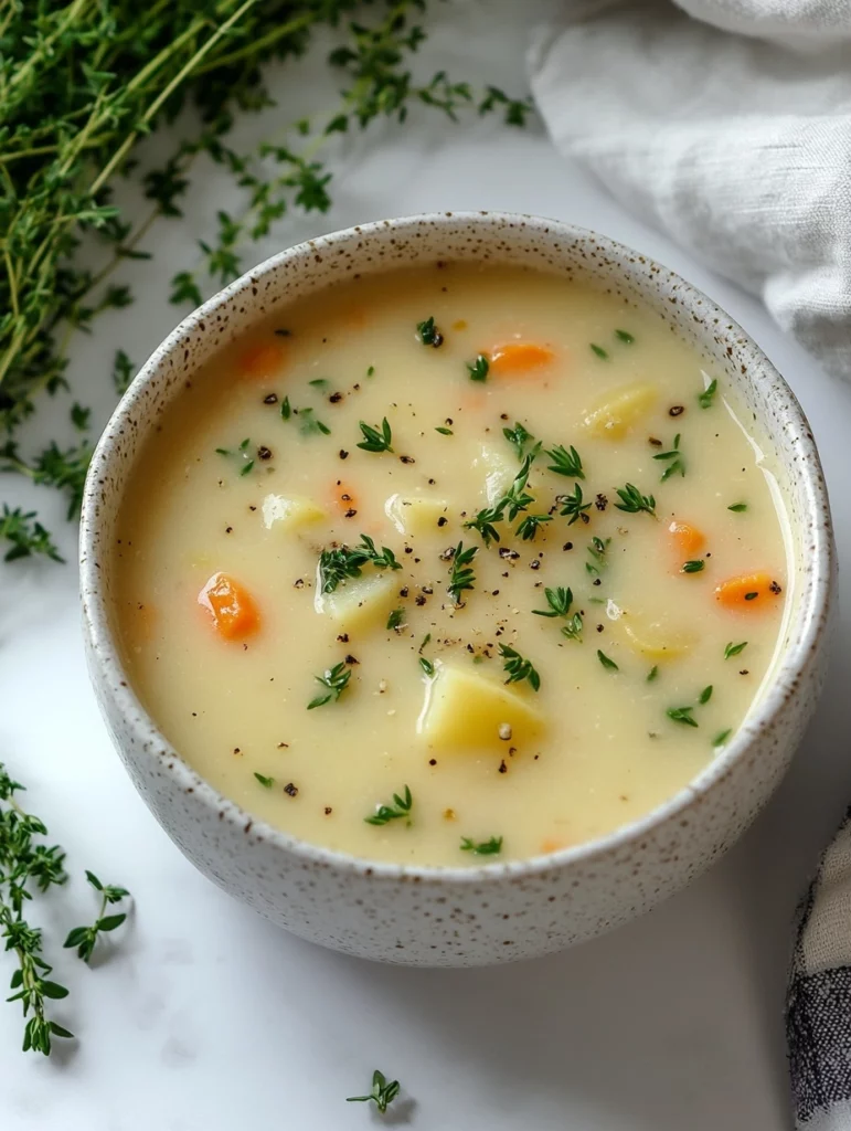 Best Vegetarian Potato Soup – Creamy, Hearty &Amp; Full Of Flavor 1 Vegetarian Potato Soup1