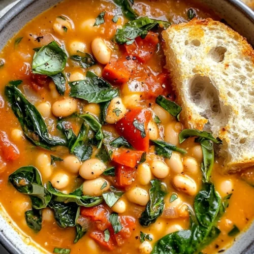 Creamy Vegan Tomato White Bean Stew