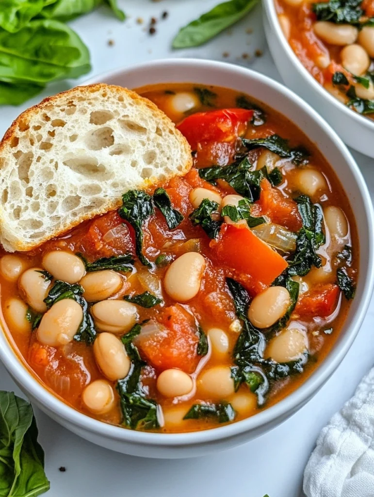 Creamy Vegan Tomato White Bean Stew1