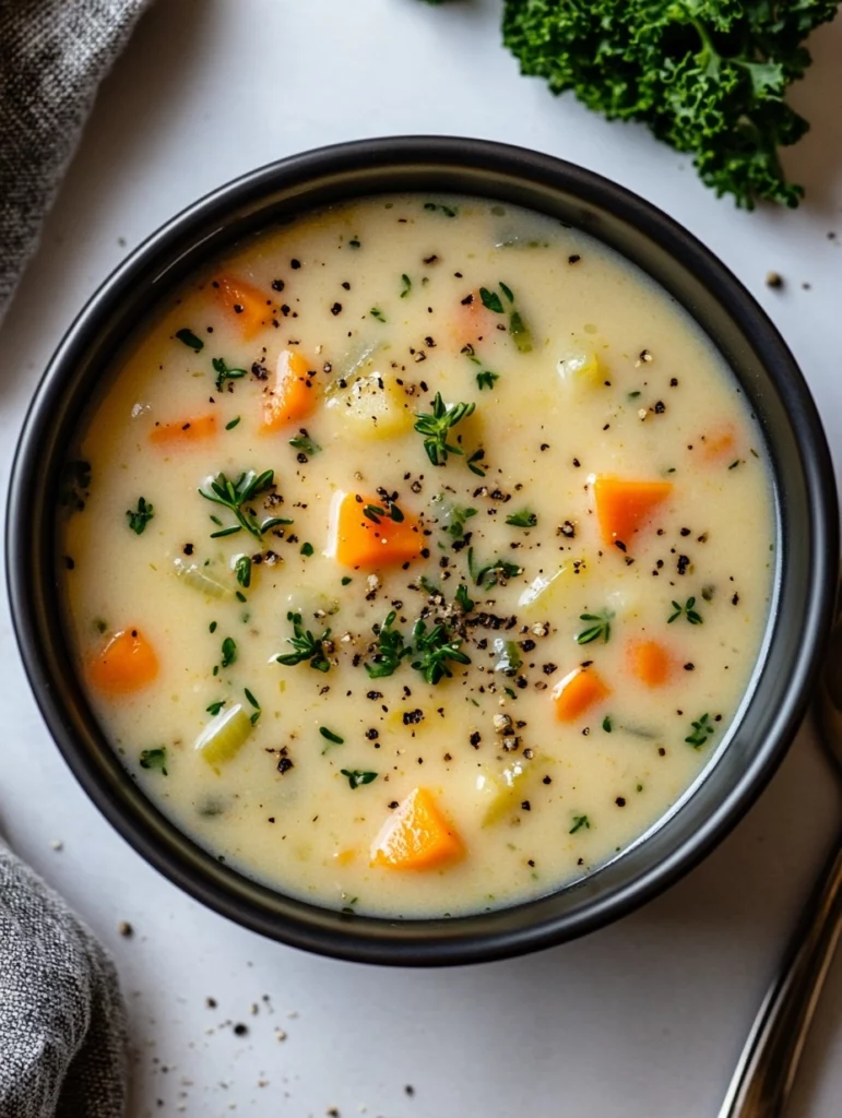Creamy Vegetable Soup1