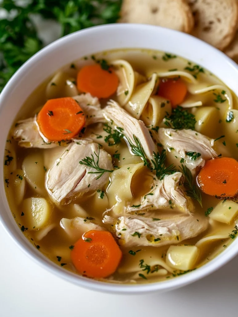 Healthy Chicken Noodle Soup1