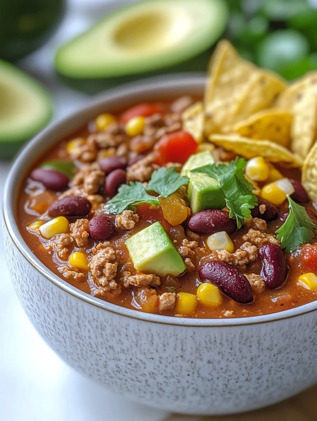 Healthy Turkey Chili – Hearty, Flavorful &Amp; Easy To Make 1 Healthy Turkey Chili1