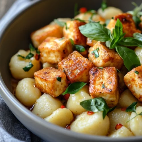 Marry Me Crispy Tofu With Gnocchi – Vegan &Amp; Dairy-Free 2 Marry Me Crispy Tofu With Gnocchi