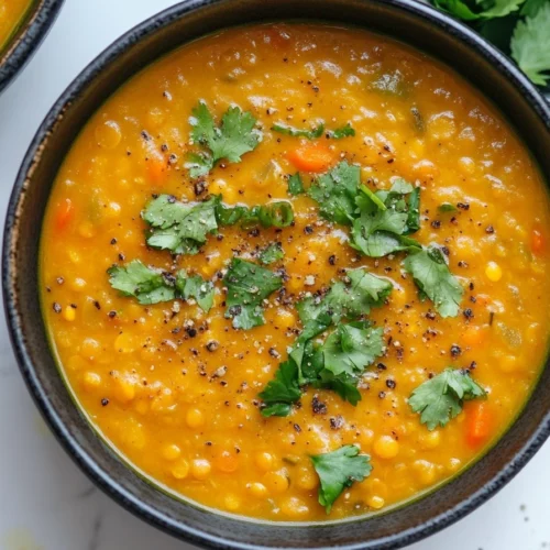 Anti-Inflammatory Red Lentil Soup Recipe 2 Red Lentil Soup