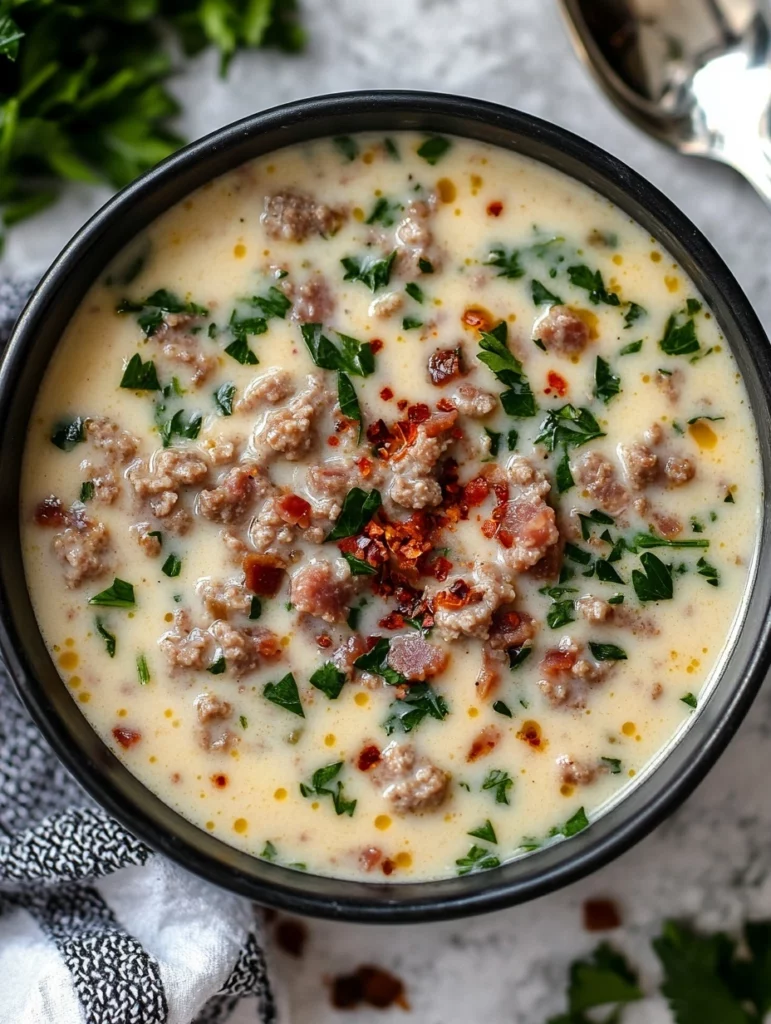 Keto Zuppa Toscana Soup – Creamy, Hearty &Amp; Low-Carb 1 Keto Zuppa Toscana Soup1