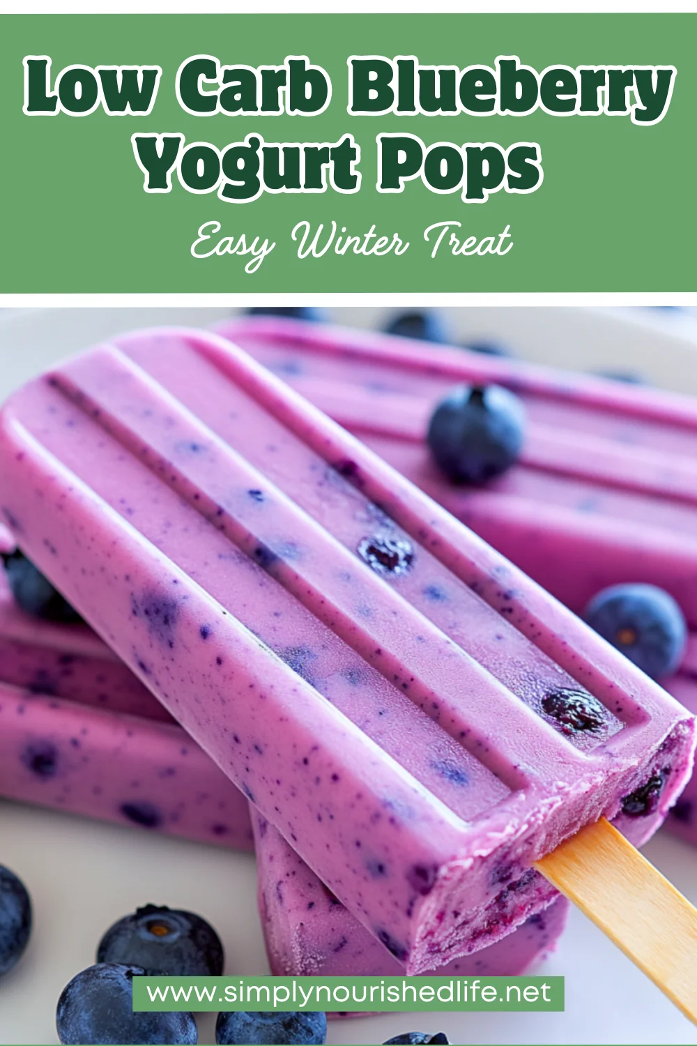 Homemade Blueberry Yogurt Pops: A Nutritious Frozen Treat 1 Blueberry Yogurt Pops