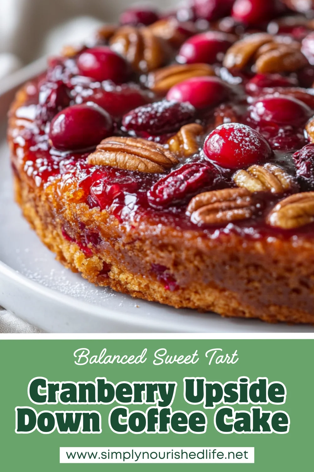 Cranberry Upside-Down Coffee Cake