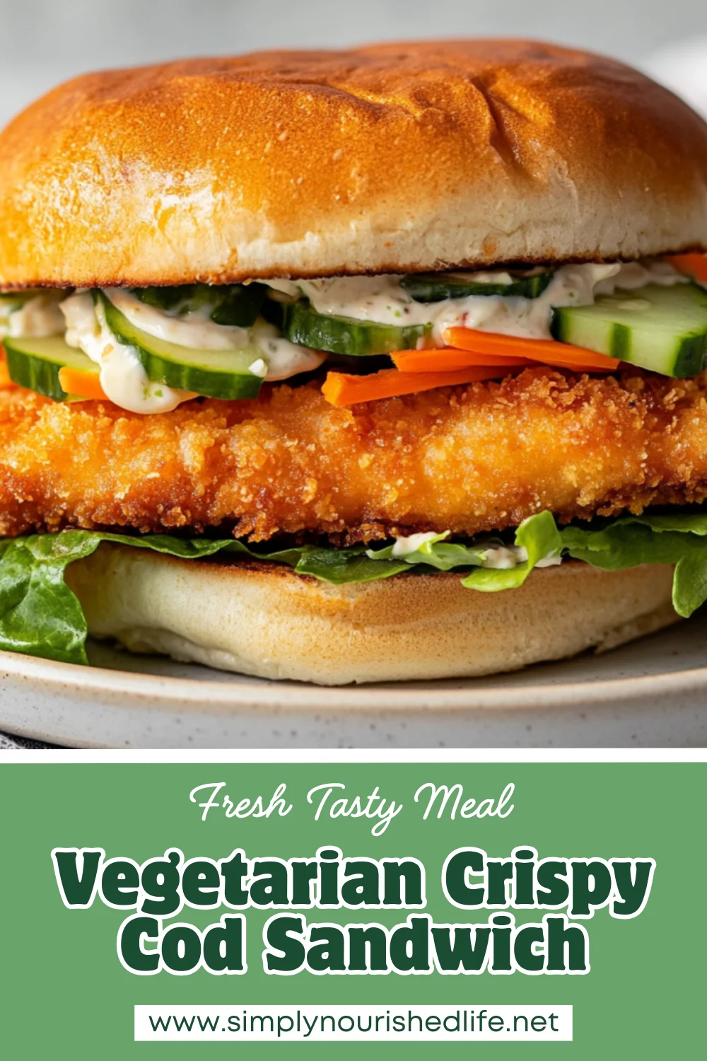 Crispy Cod Sandwich: A Healthy And Delicious Twist You’ll Love 1 Crispy Cod Sandwich