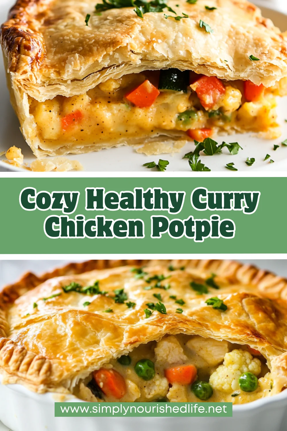 Curry Chicken Potpie: A Healthy Twist On Comfort Food 1 Curry Chicken Potpie