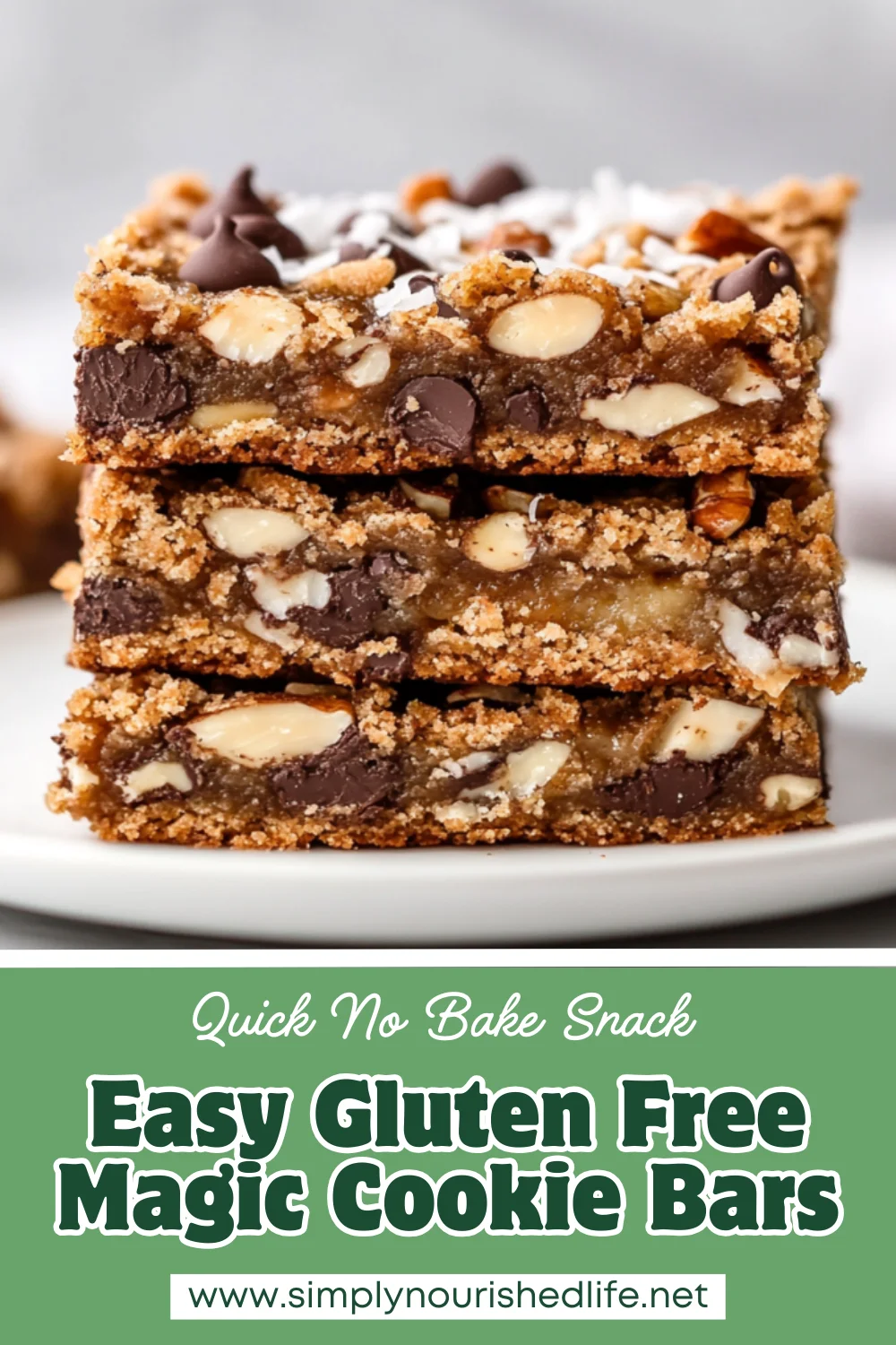 Gluten Free Magic Cookie Bars: Irresistibly Healthy Dessert 1 Gluten Free Magic Cookie Bars