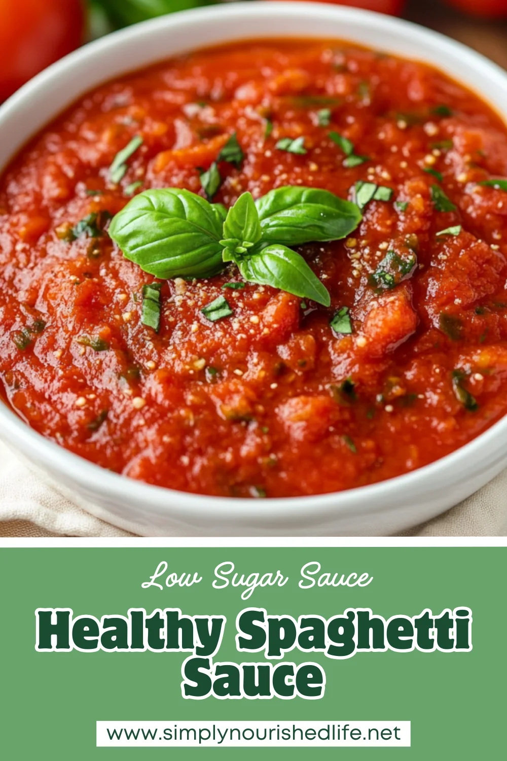 Healthy Spaghetti Sauce With Fresh Tomatoes: Simple And Healthy 1 Healthy Spaghetti Sauce With Fresh Tomatoes