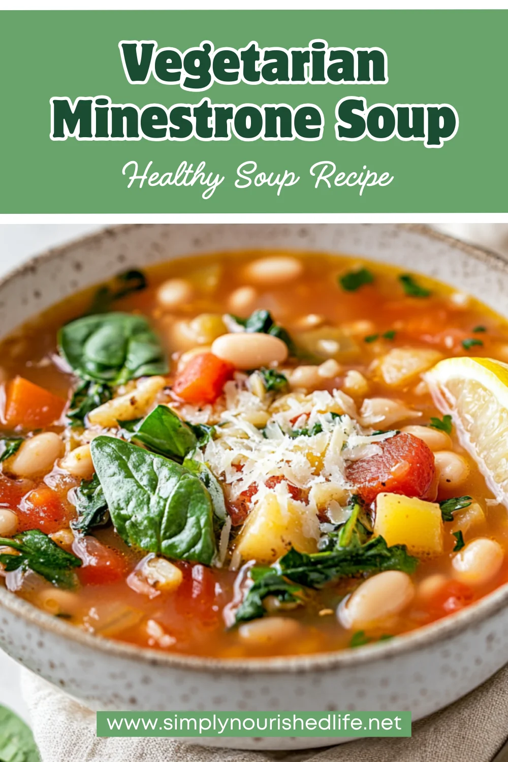 Vegetarian Minestrone Soup: A Comforting, Vegetable-Packed Classic 1 Hearty Minestrone Soup