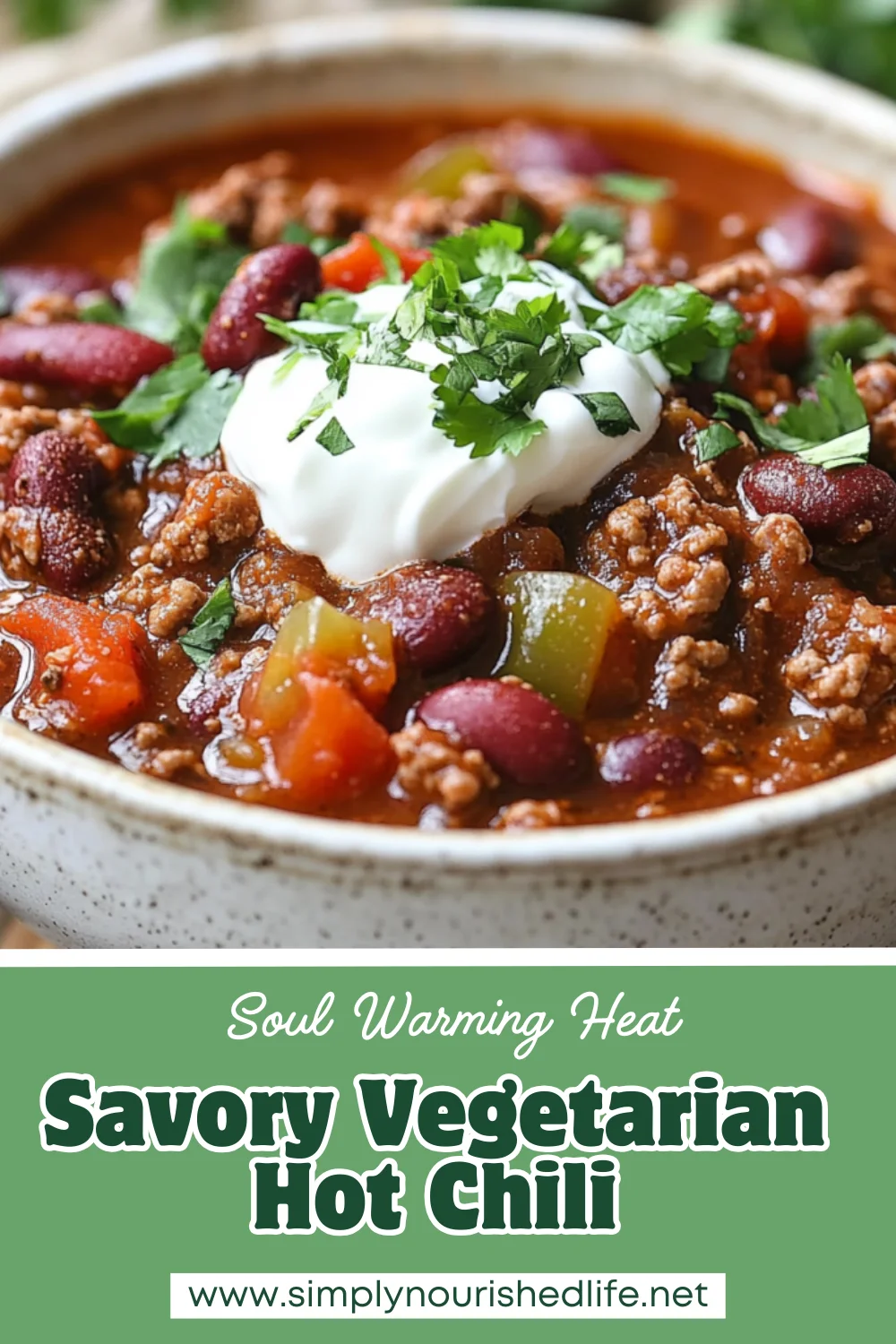 Hot Chili With Ground Beef
