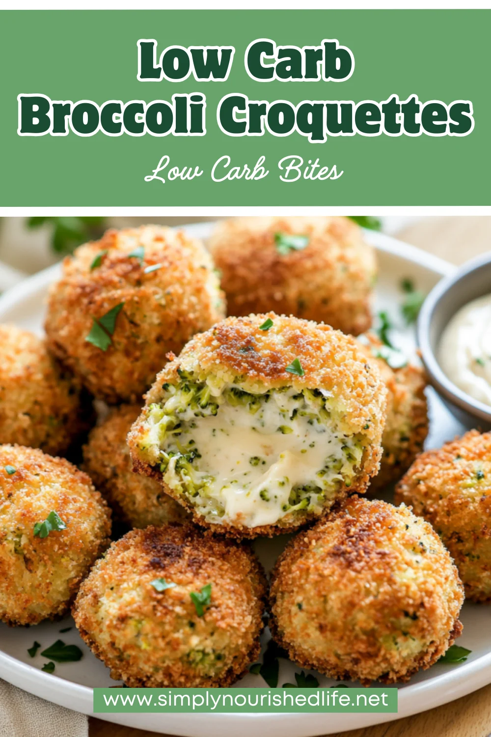 Crispy Low-Carb Broccoli Croquettes: A Gluten-Free Delight 1 Low-Carb Broccoli Croquettes