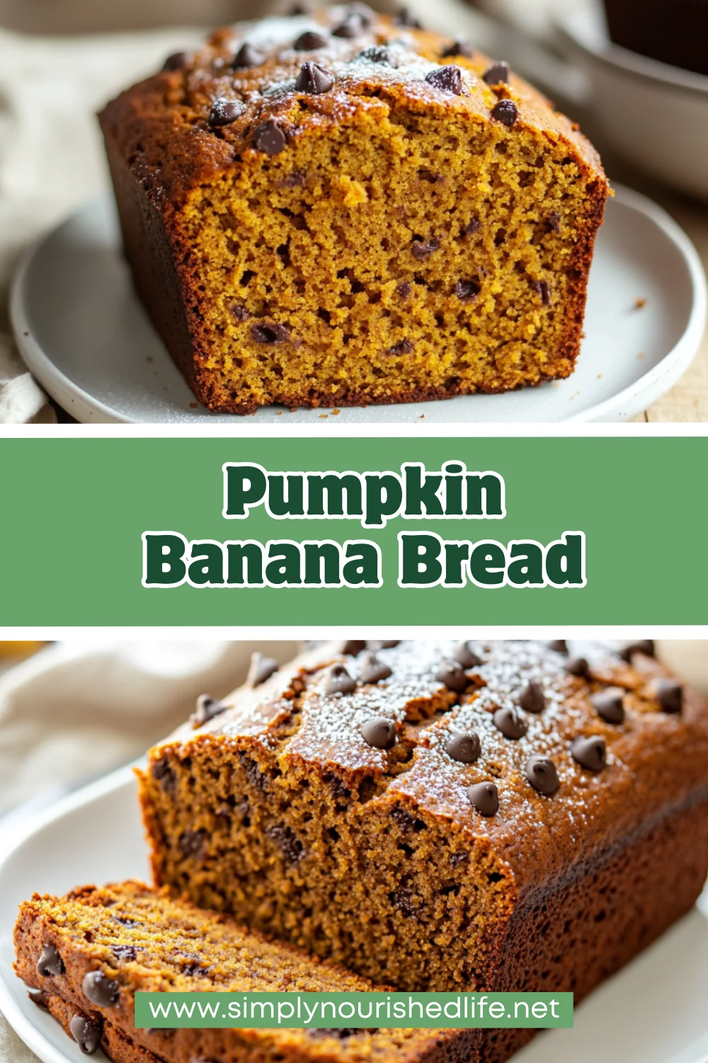 Moist And Easy Pumpkin Banana Bread Recipe 1 Pumpkin Banana Bread