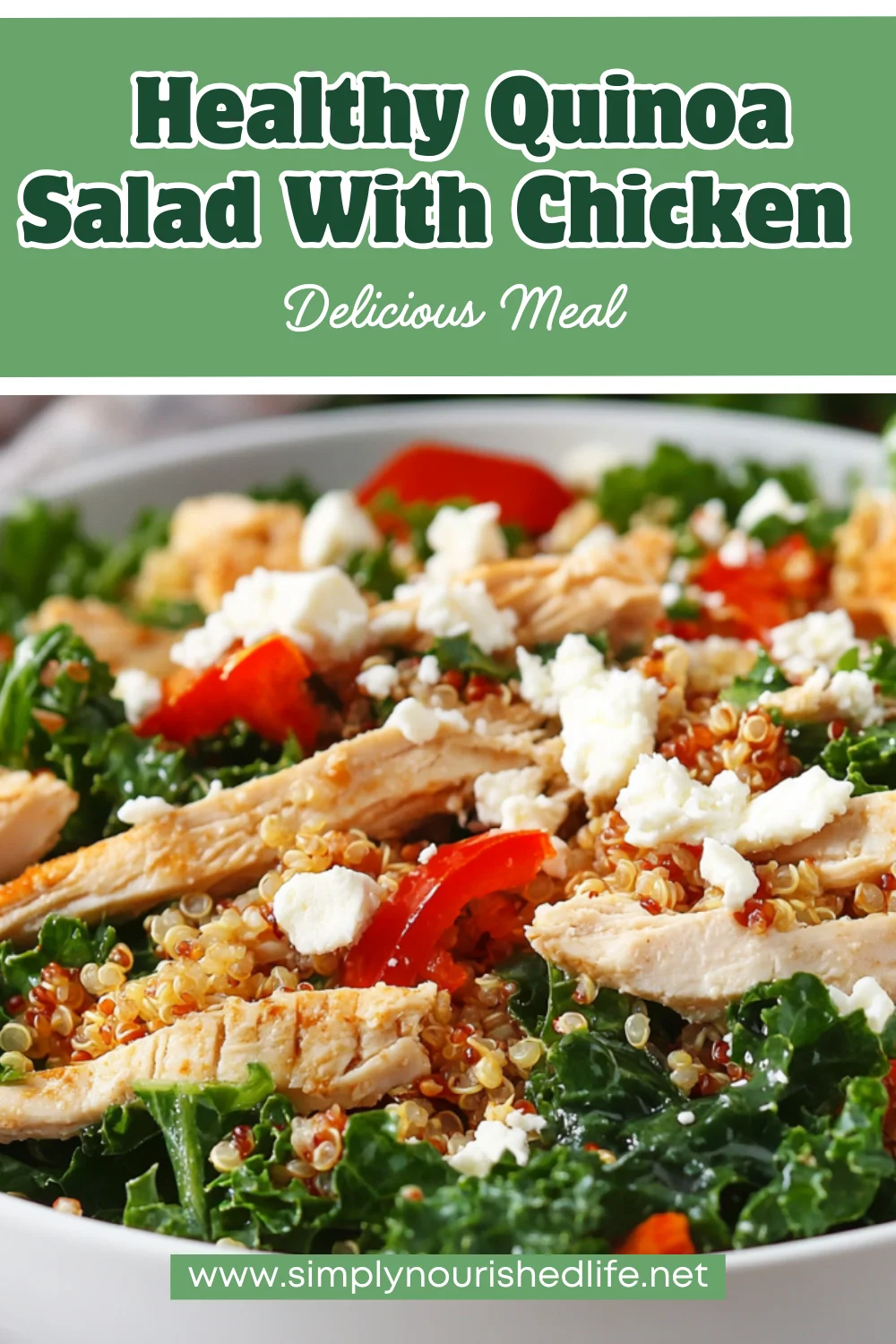 Quinoa Kale Salad With Chicken: A Healthy, Flavorful Recipe 1 Quinoa Kale Salad With Chicken