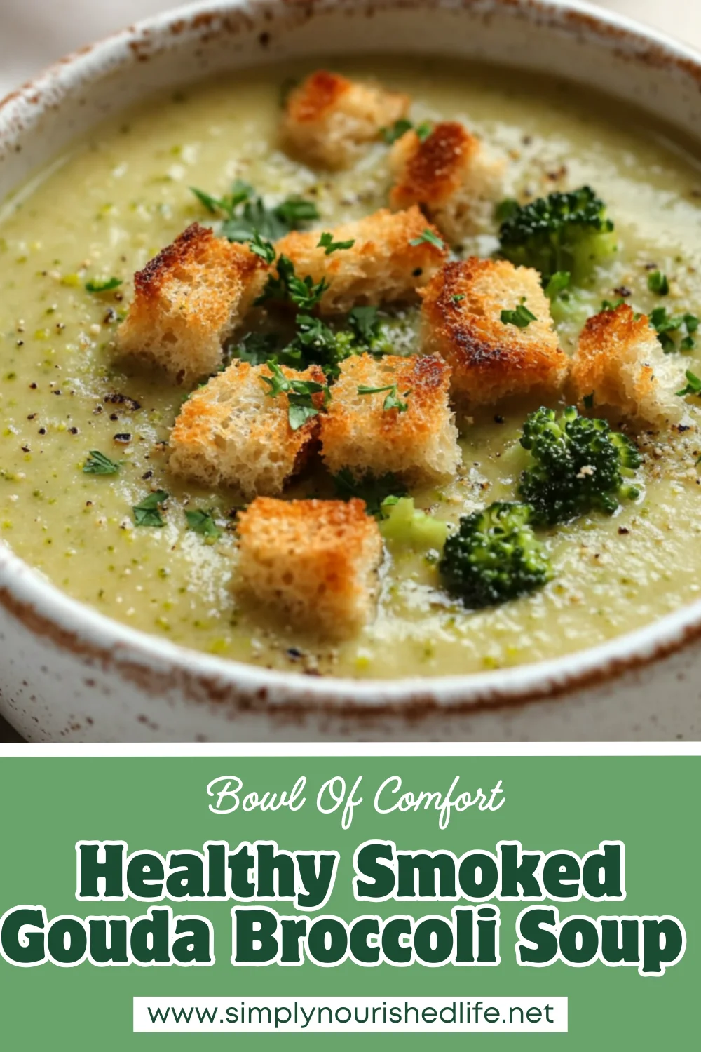 Smoked Gouda Broccoli Soup: A Creamy, Healthy Comfort Dish 1 Smoked Gouda Broccoli Soup
