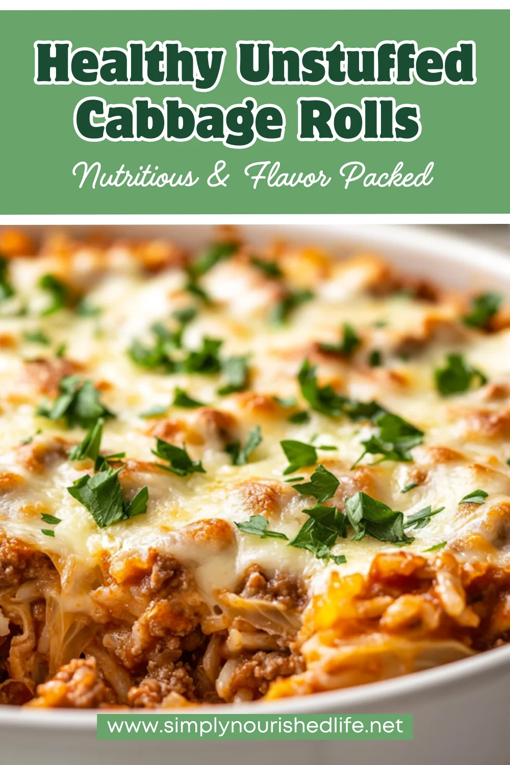 Unstuffed Cabbage Rolls: Quick, Healthy Skillet Recipe 1 Unstuffed Cabbage Rolls