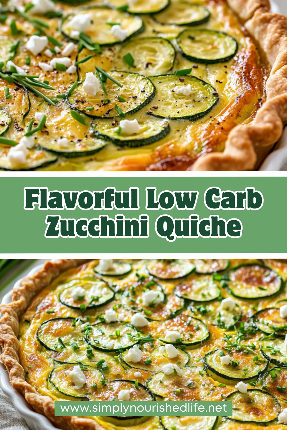 Healthy Zucchini Quiche - A Cheesy, Nutritious Recipe You'Ll Love 1 Zucchini Quiche