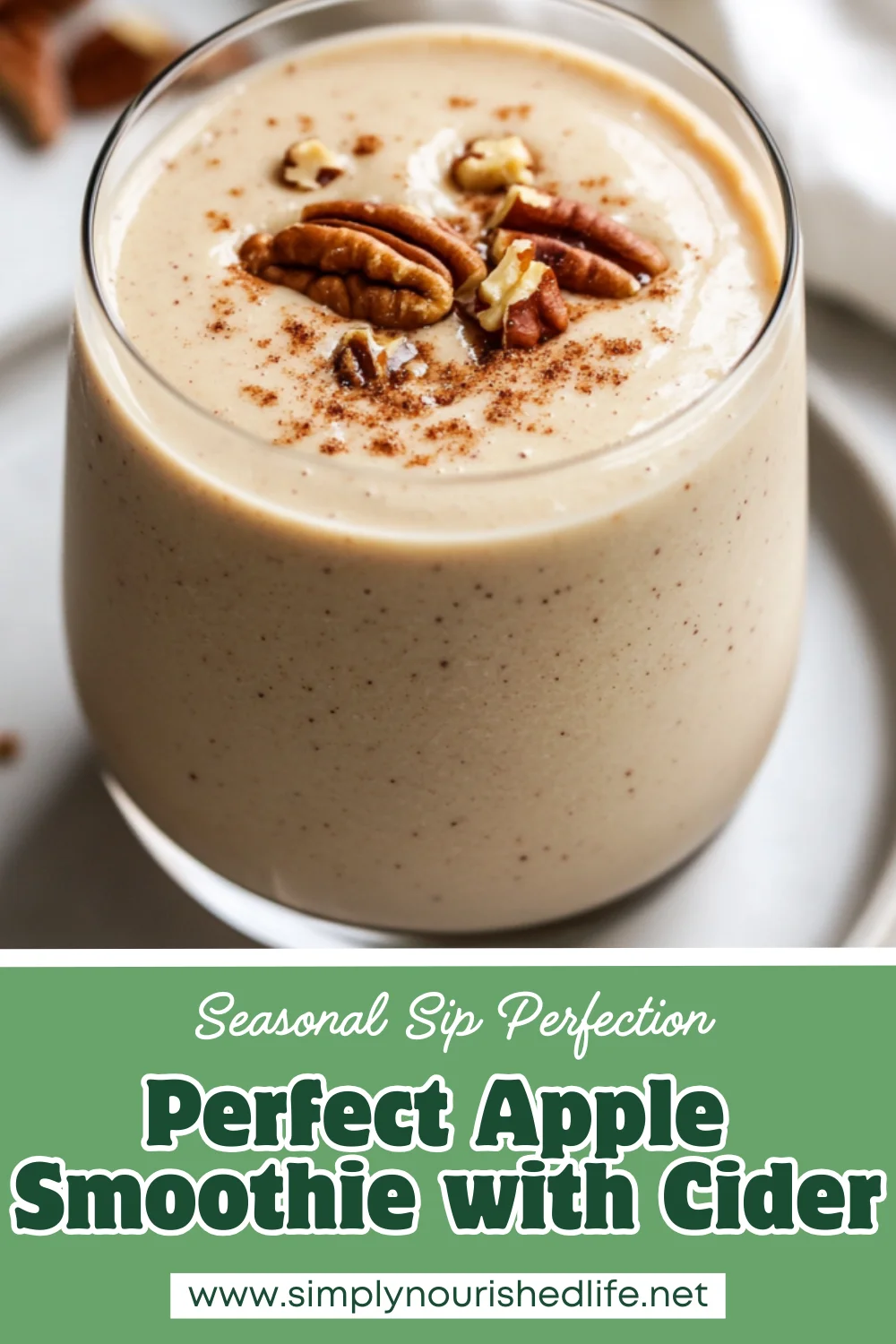 The Best Apple Smoothie With Cider For A Healthy Start 1 Apple Smoothie With Cider