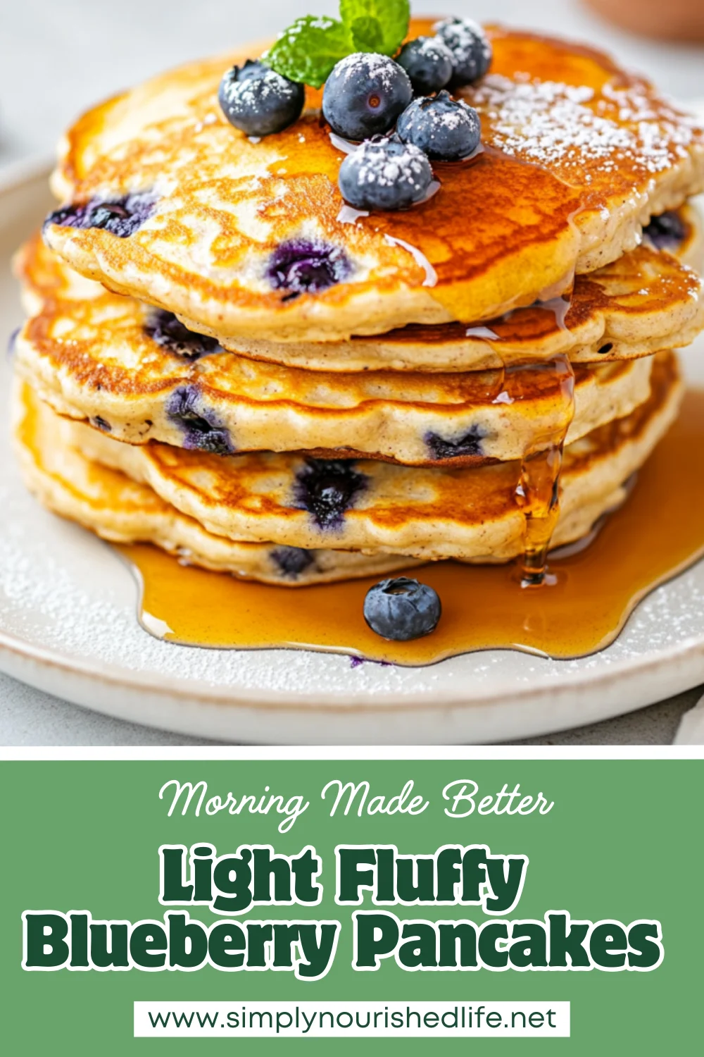 Fluffy And Healthy Blueberry Pancakes Packed With Protein 1 Blueberry Pancakes