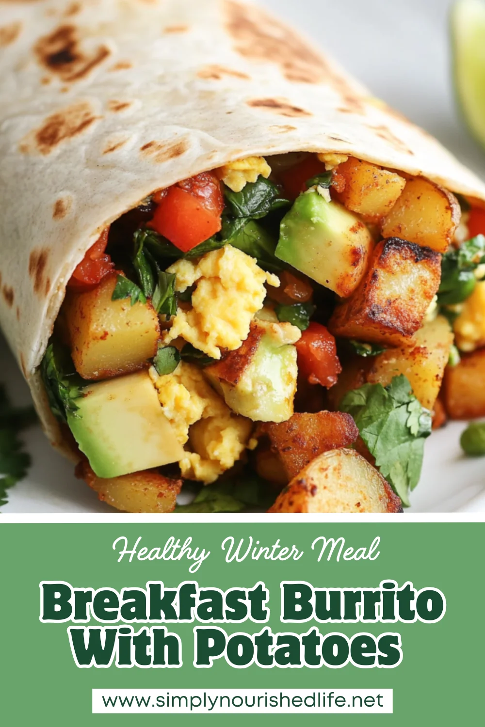 Healthy And Delicious Breakfast Burrito With Potatoes Recipe 1 Breakfast Burrito With Potatoes