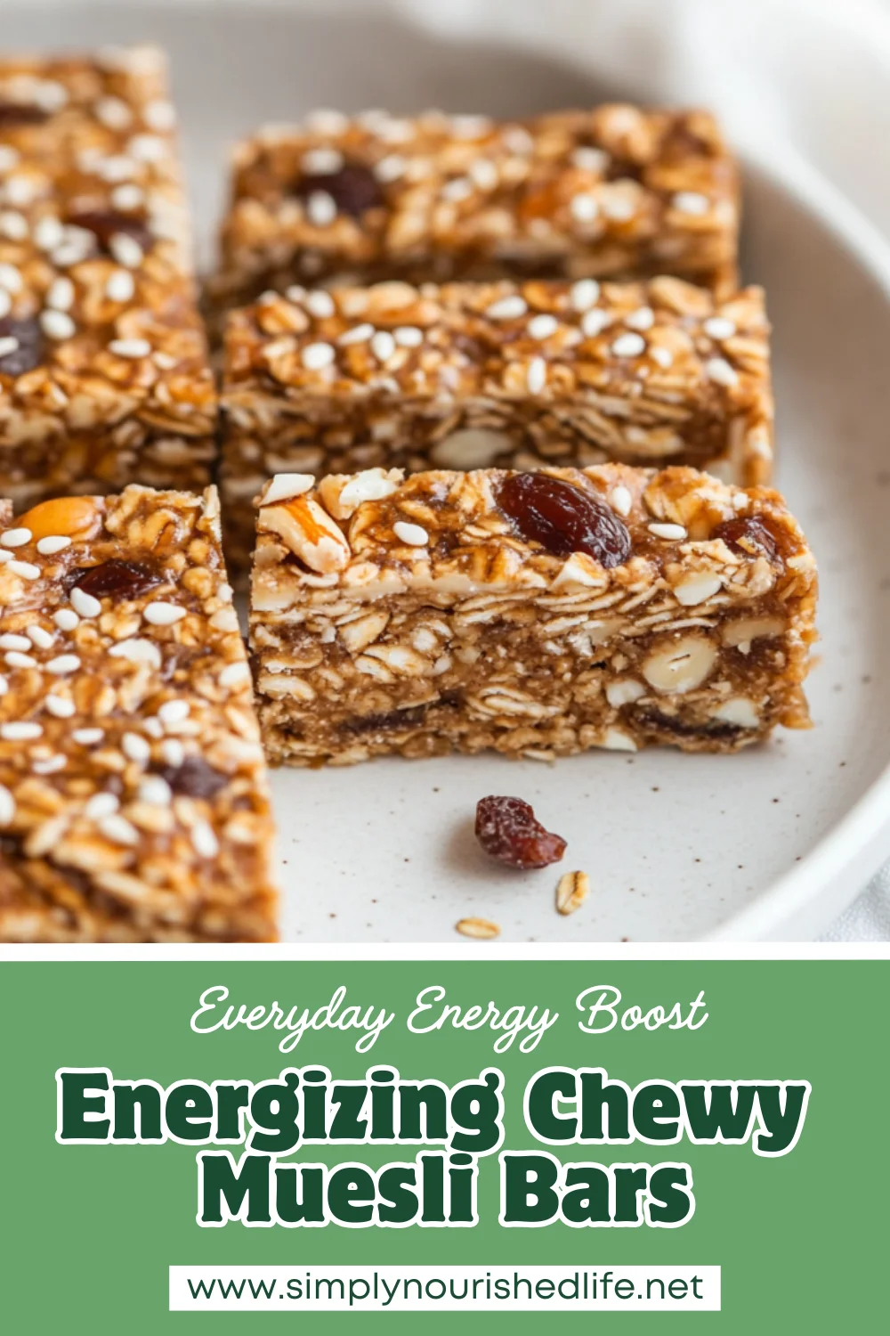 Chewy Muesli Bars Recipe: Healthy, Delicious &Amp; No-Bake 1 Chewy Muesli Bars
