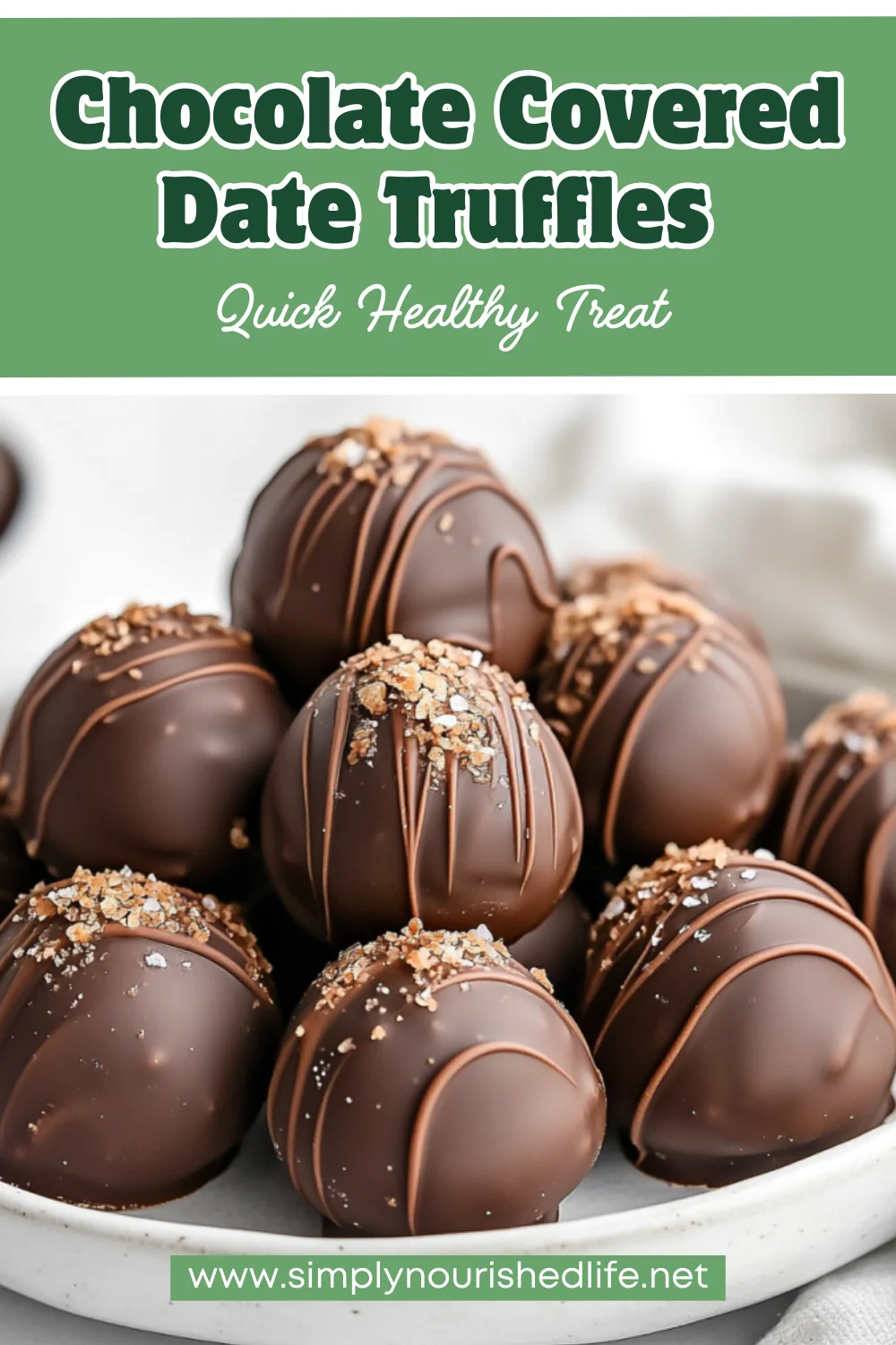 Chocolate-Covered Date Truffles: The Perfect Healthy Snack 1 Chocolate-Covered Date Truffles