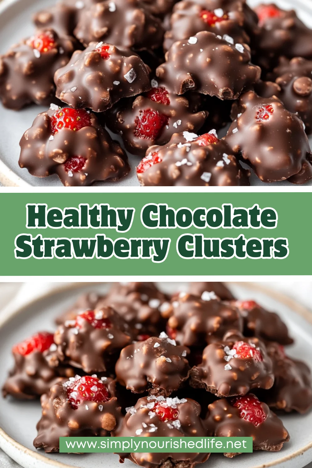 Chocolate Strawberry Yogurt Clusters: A Healthy Frozen Treat 1 Chocolate Strawberry Yogurt Clusters