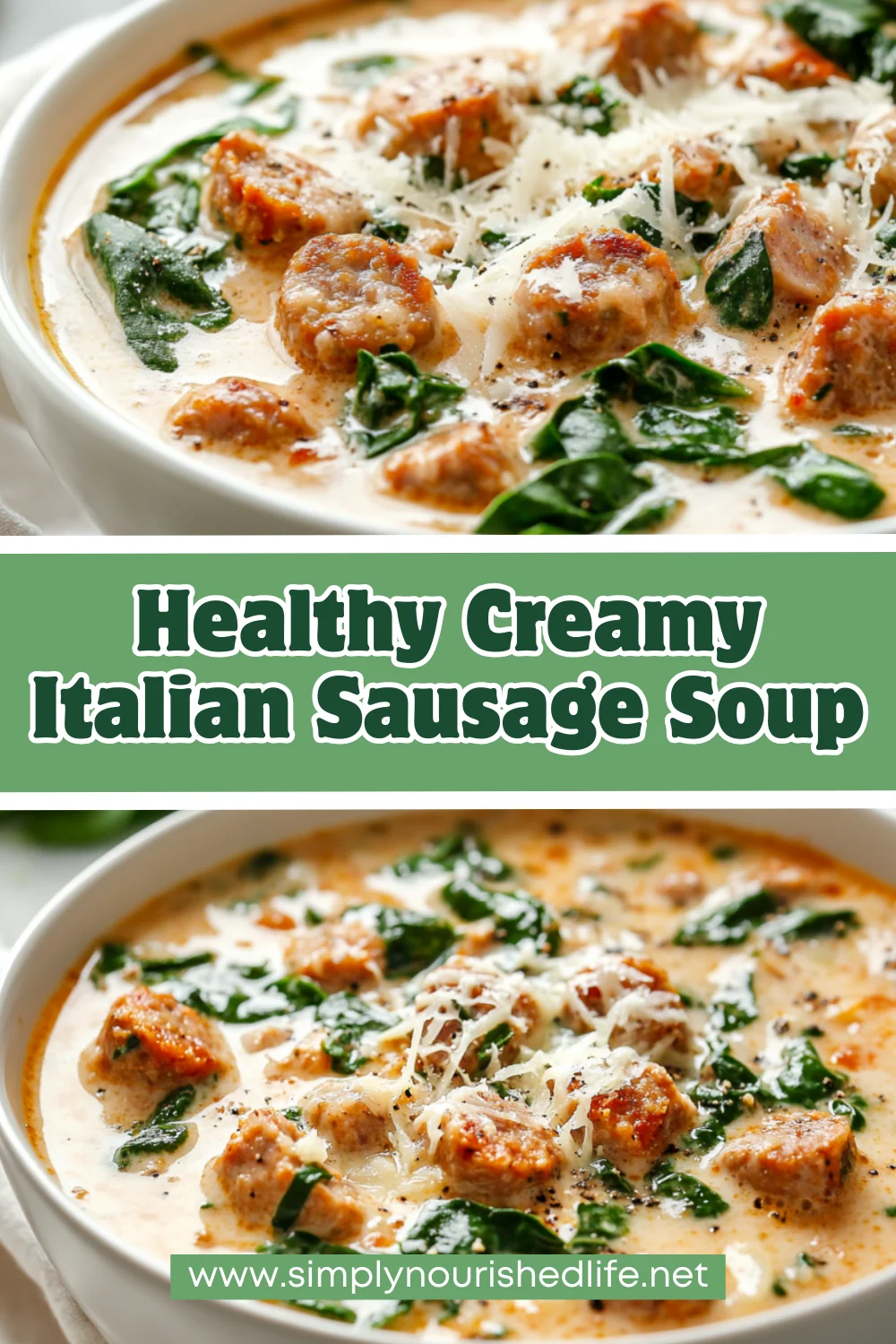 Creamy Italian Sausage Soup