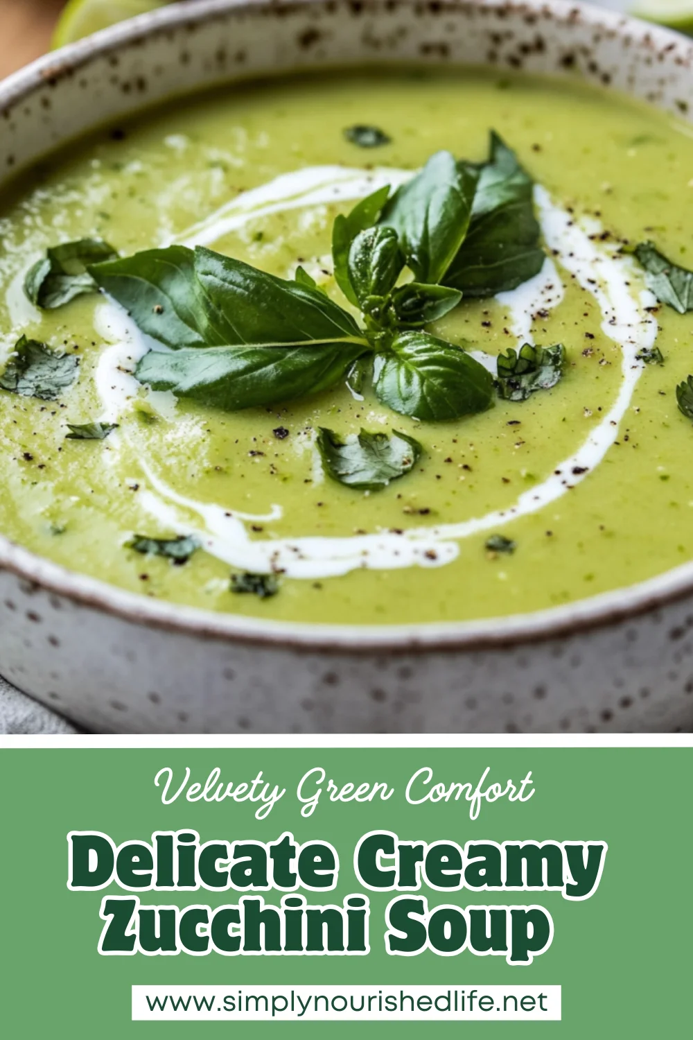 Creamy Zucchini Soup