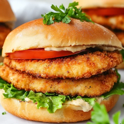 Crispy Fish Sandwiches: Easy, Healthy &Amp; Delicious Recipe 2 Delicious Crispy Fish Sandwiches On Gluten-Free Buns, Layered With Fresh Lettuce, Tomatoes, And Aioli