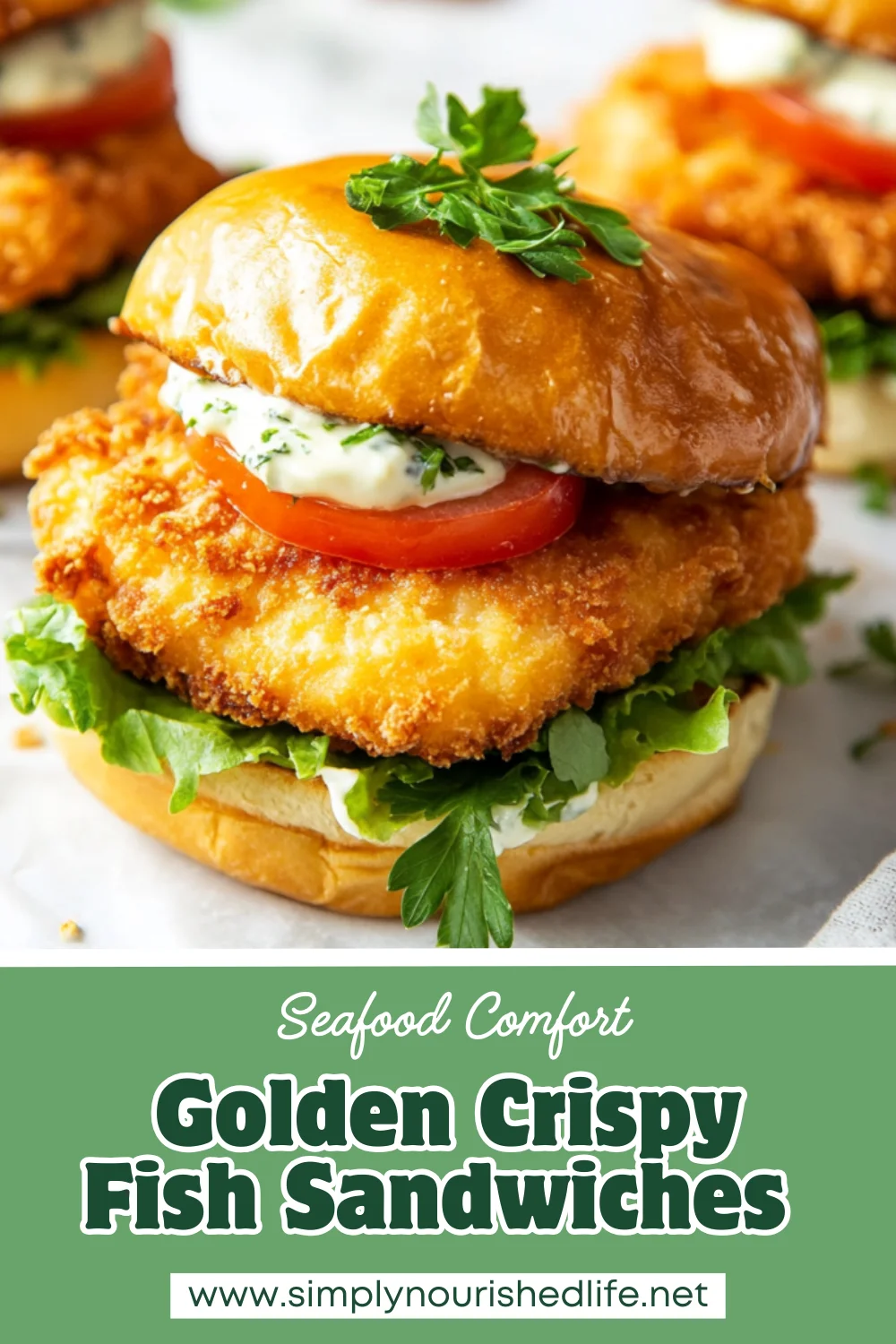 Crispy Fish Sandwiches: Easy, Healthy &Amp; Delicious Recipe 1 Crispy Fish Sandwiches