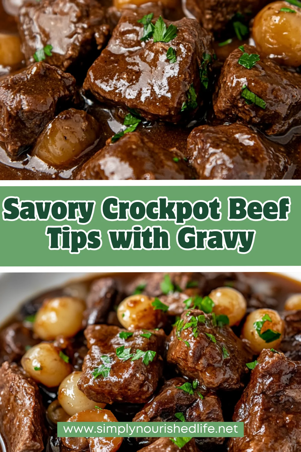Crockpot Beef Tips With Gravy