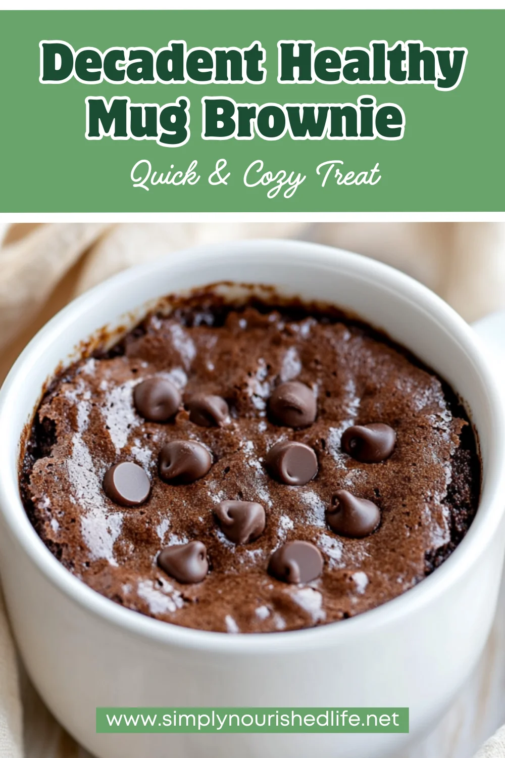 Easy Mug Brownie: A Quick And Healthy Dessert Recipe 1 Easy Mug Brownie
